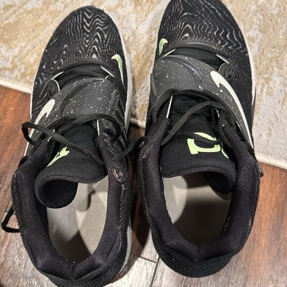 Size 14 - Nike KD 14 Black Lime Glow EUC CW3935-005 - Picture 4 of 8
